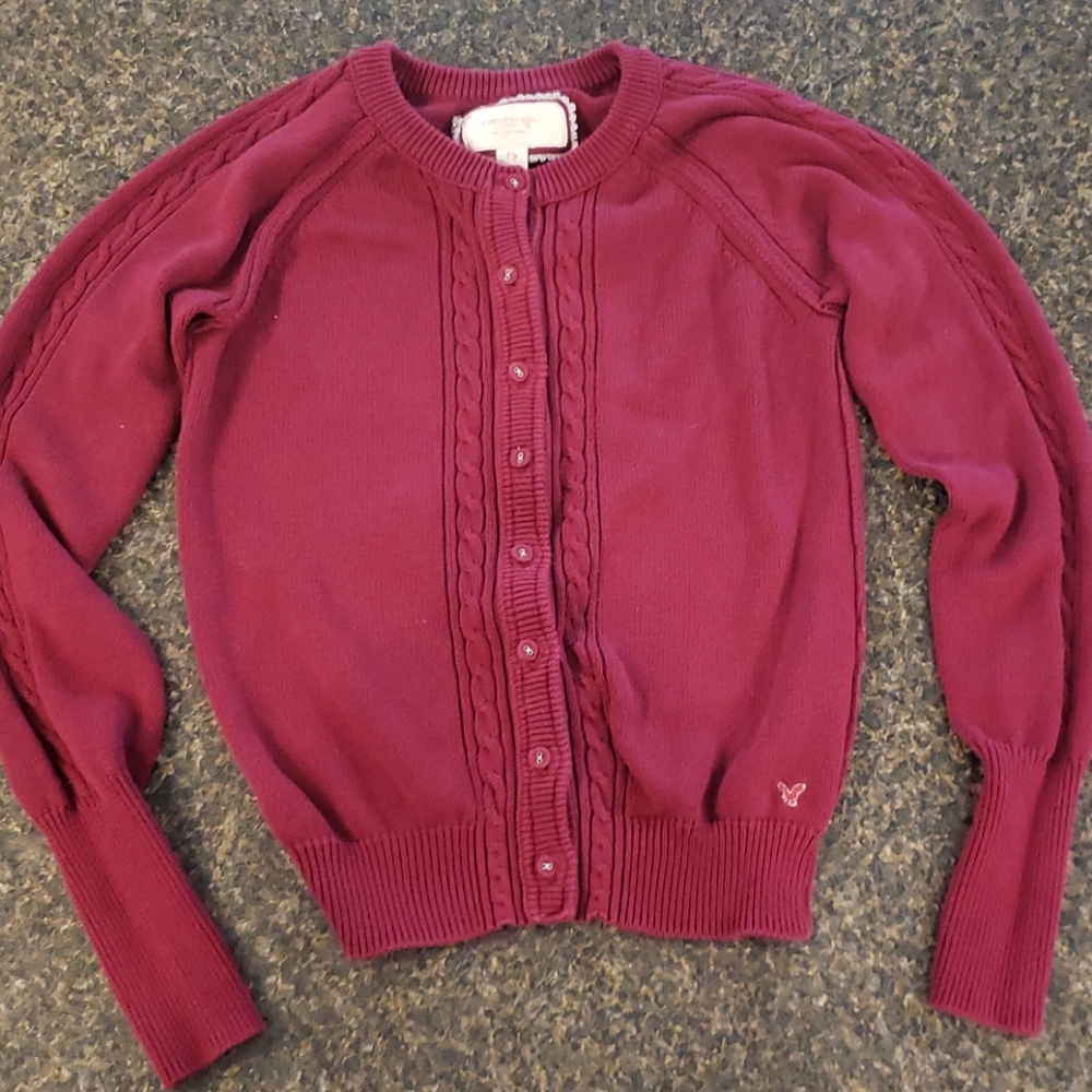 American Eagle Buttoned Sweater